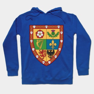 USA Early Ethnic Coat of Arms Hoodie